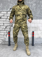 Тактический военный комплект горка Shark ( Куртка + Штаны ), Камуфляж: Пиксель ВСУ, Размер: 52 - изображение 1