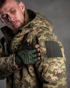 Тактичний зимовий теплий військовий комплект OH/15 ( Куртка + Штани ), Камуфляж: Піксель ЗСУ, Розмір: M - зображення 6