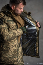Тактичний зимовий теплий військовий комплект OH/15 ( Куртка + Штани ), Камуфляж: Піксель ЗСУ, Розмір: M - зображення 7