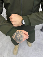 Тактичний зимовий теплий військовий комплект Split ( Куртка + Штани ), Камуфляж: Олива, Розмір: XXL - зображення 6