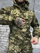Тактический военный комплект горка Shark ( Куртка + Штаны ), Камуфляж: Пиксель ВСУ, Размер: 60 - изображение 3