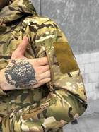 Тактичний зимовий теплий військовий комплект SL/11 ( Куртка + Фліска + Штани ), Камуфляж: Мультикам, Розмір: L - зображення 6