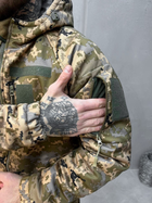 Тактичний зимовий теплий військовий комплект BRZ-13 ( Куртка + Штани ), Камуфляж: Піксель, Розмір: L - зображення 5