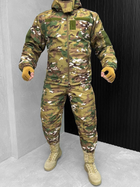 Тактический зимний теплый военный комплект SZ-13 ( Куртка + Штаны ), Камуфляж: Мультикам, Размер: XXXL - изображение 3
