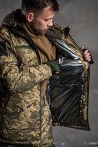 Тактичний зимовий теплий військовий комплект OH/15 ( Куртка + Штани ), Камуфляж: Піксель ЗСУ, Розмір: XL - зображення 7