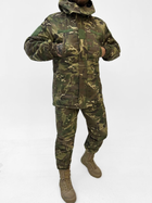 Тактичний зимовий теплий військовий комплект ABT ( Куртка + Штани ), Камуфляж: Мультикам, Розмір: XXL - зображення 3