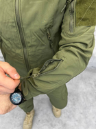 Тактический зимний военный комплект Shark ( Куртка + Штаны ), Камуфляж: Олива, Размер: XL - изображение 6