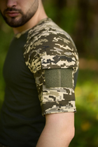 Тактична футболка Sleeve хакі/піксель M - зображення 4
