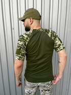 Тактична футболка Sleeve хакі/піксель M - зображення 9