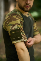 Тактична футболка Sleeve хакі/мультикам L - зображення 8