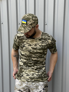 Тактическая футболка пиксель с липучками и карманом на плече 3XL - изображение 8