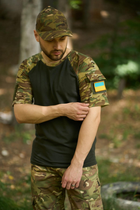 Тактична футболка Sleeve хакі/мультикам XL - зображення 3