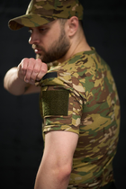 Тактическая футболка с липучками на груди и плечах M - изображение 4