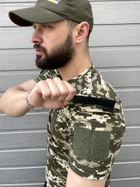 Тактична футболка піксель з липучками на грудях та кишеню на плечі 3XL - зображення 9