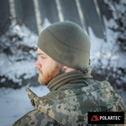 M-Tac шапка Watch Cap флис Light Polartec Gen.II Dark Olive, военная шапка, мужская шапка, тактическая шапка - изображение 9