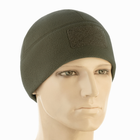 M-Tac шапка Watch Cap Elite флис (320г/м2) с липучкой Dark Olive, военная шапка, флисовая шапка, шапка олива - изображение 3