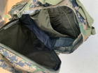 Рюкзак сумка с 3-мя подсумками 50 л пиксельный камуфляж - изображение 5
