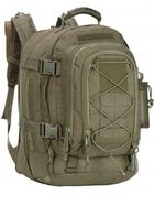 Профессиональный рюкзак сумка Зеленый 40-60 л ранец с базой для модульной системы (Molle) с зносостойкого водоотталкивающего материала двухлямковый - изображение 5