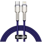 Кабель Baseus Cafule Series Metal Cable Type-C to Lightning PD 20W 1m CATLJK-A05 Purple