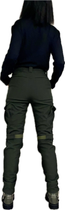 Жіночі тактичні брюки 56 Олива, Хакі софтшелл утепленні (зима) - зображення 9