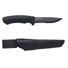 Нож Morakniv Bushcraft Black SRT нержавеющая сталь MoraKniv 25,8 см (sad0001367) Черный - изображение 1