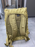 Дощовик на армійський рюкзак, Yakeda, колір - Койот - зображення 2