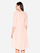 Sukienka trapezowa damska Venaton VT073 XL Różowa (5902670308279) - obraz 2