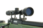 Гвинтівка снайперська Warrior I (з оптикою та сошками) — olive [WELL] (для страйкбола) - зображення 6