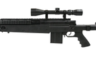 Гвинтівка снайперська MB4406D — з оптикою та сошками [WELL] (для страйкбола) - зображення 8