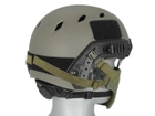 Маска Stalker Evo с монтажом для шлема FAST - Olive Drab [Ultimate Tactical] - изображение 6