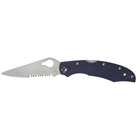 Ніж Spyderco Byrd Cara Cara 2 Serrator Blue (BY03PSBL2)