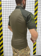 Тактическая рубашка весна-лето убакс с коротким рукавом Олива 3XL - изображение 4