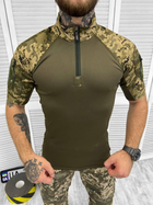 Тактическая рубашка весна-лето убакс с коротким рукавом Пиксель S - изображение 1