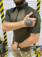 Тактическая рубашка весна-лето убакс с коротким рукавом Олива XL - изображение 5