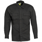 Сорочка First Tactical Mens V2 BDU Long Sleeve Shirt L Black - зображення 1