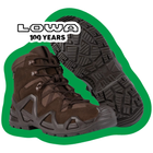Ботинки тактические Lowa Zephyr MK2 GTX mid TF Dark Brown (коричневый) UK 11.5/EU 46.5 - изображение 2
