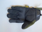 Тактические перчатки с пальцами олива размер ХL - изображение 3