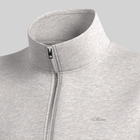 Bluza męska rozpinana streetwear s.Oliver Sweatshirt Jacke langarm 10.3.11.14.141.2138655-90W1 S Szara (4099974732808) - obraz 5