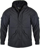 Чоловіча військова зимова тактична вітрозахисна куртка на флісі G8 HAN WILD - Black Розмір M - зображення 2