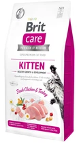 Сухой корм для котят Brit Care Cat GF Kitten Growth & Developmen для здорового роста и развития