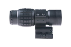 Оптичний приціл Magnifier 3×35 V2 – BLACK [Theta Optics] - зображення 3