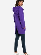 Толстовка на блискавці з капюшоном жіноча BeWear B091 2XL-3XL Фіолетова (5903068418365) - зображення 3