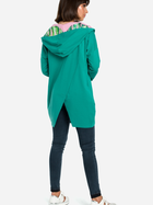 Толстовка на блискавці з капюшоном жіноча BeWear B091 S-M Зелена (5903068418471) - зображення 4