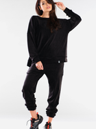 Спортивні штани жіночі Awama A411 L Чорні (5902360553569) - зображення 3