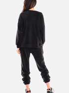 Spodnie dresowe damskie Awama A411 XL Czarne (5902360553576) - obraz 7