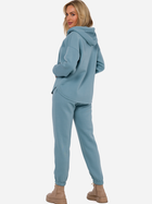 Bluza damska rozpinana streetwear długa Made Of Emotion M761 L-XL Niebieska (5905563714096) - obraz 4