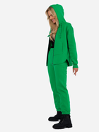 Толстовка на блискавці з капюшоном жіноча Made Of Emotion M761 2XL-3XL Зелена (5905563714225) - зображення 5