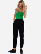 Спортивні штани жіночі Made Of Emotion M760 XL Чорні (5905563713914) - зображення 2