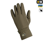 Тактические перчатки M-Tac Winter Soft Shell Olive, Зимние военные перчатки, Теплые стрелковые перчатки, S - изображение 7