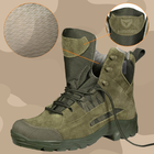 Берцы тактические Camotec Oplot 2.0 Olive/ Ботинки военные мужские нубук зима/ 42,5 р - изображение 1